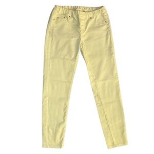 MANGO SKINNY JEANS 8 yellow stretchy